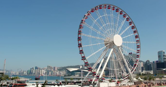 Hong Kong city landmark