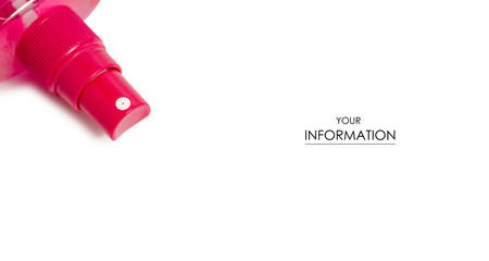 Spray sprayer macro pattern