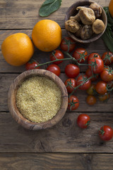 mixed fresh for salad