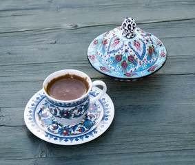 Turkish coffee presentation - 198644243