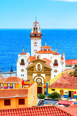 Candelaria, Tenerife, Canary Islands, Spain: Overview of the Basilica of Our Lady of Candelaria, Tenerife landmark