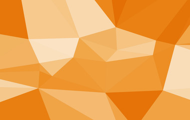 orange poly background