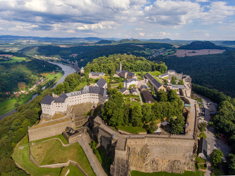 
K&ouml;nigstadt, s&auml;chsische Schweiz, Festung K&ouml;nigstein