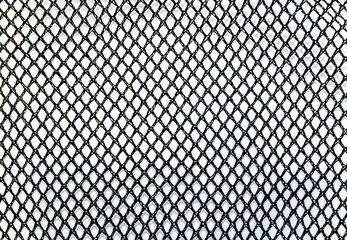 Mesh fabric as background