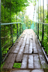 Old bridge over the river
