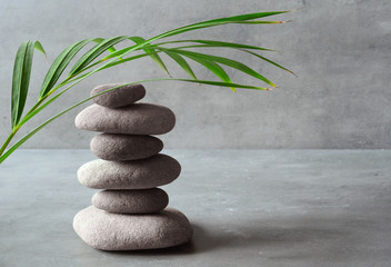 Obraz na płótnie Canvas Stones balance. Zen and spa concept.
