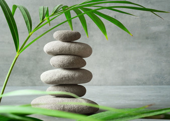 Stones balance. Zen and spa concept.