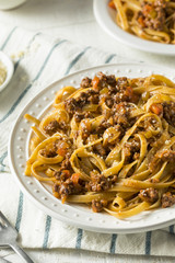 Homemade Italian Ragu Sauce and Pasta