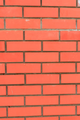 Fototapeta premium Red brick wall. Background and texture