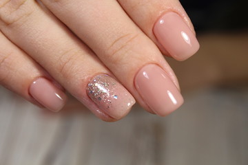 glamorous beautiful manicure