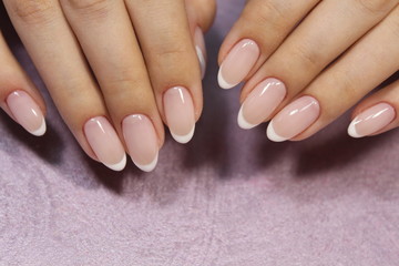 glamorous beautiful manicure