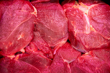 raw meat, clipping background