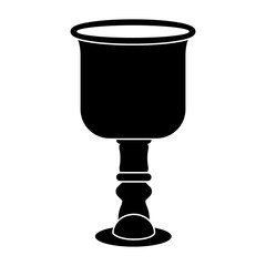 Jewish wine cup icon