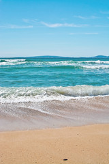 Fresh ocean landscape