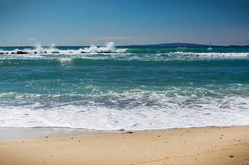 Fresh ocean landscape