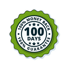 100 Days Money Back illustration