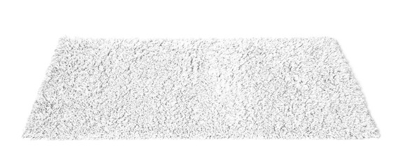 Light carpet on white background