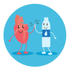 Сердце дружит с водой