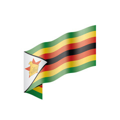 Zimbabwe flag, vector illustration