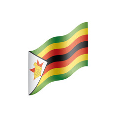 Zimbabwe flag, vector illustration