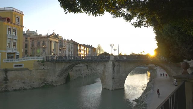 Puente Viejo and Segura river