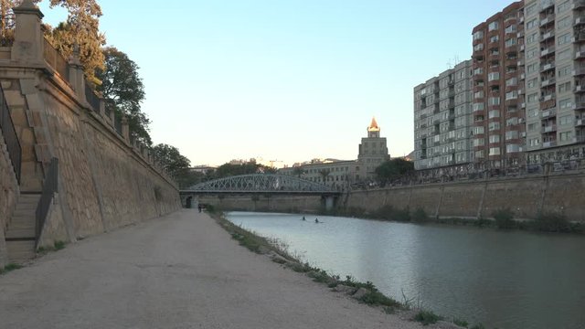 Puente de Hierro and Segura River 