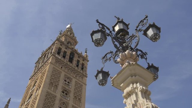 Lanterns near the Giralda, Seville