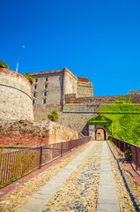 Beautiful Priamar fortress in Savona Italy. Built between 1542 and 1544