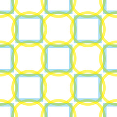 Vector seamless pattern. Modern stylish texture. Repeating abstract background