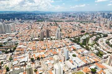 Sao Paulo, Brazil. Aerial View.