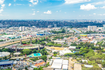 Fototapeta premium Sao Paulo, Brazil. Aerial View.