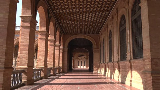 Corridor of Plaza de Espana