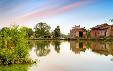Fototapeta na wymiar China's remote rural areas