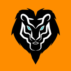 tiger head logo icon