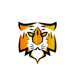 tiger head logo icon