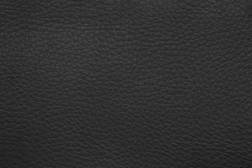 Texture of artificial leather surface. Black background or leatherette backdrop for design.