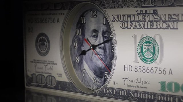 Watch the hundred-dollar bill.Time is money.Ray of light.  