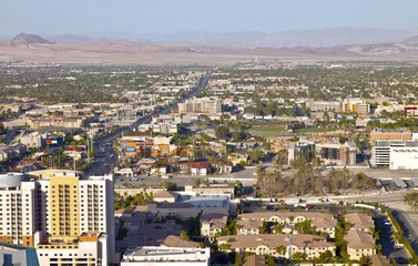 Fotobehang Las Vegas Nevada a residential landscape. © RG