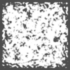 Monochrome halftone background