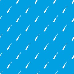 Dental probe pattern seamless blue