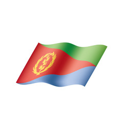 Eritrea flag, vector illustration