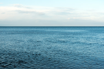 Blue Baltic sea.