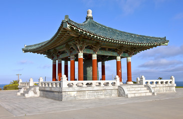 Korean friendship bell park San Pedro California.