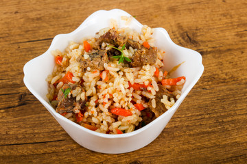 Asian rice - Plov