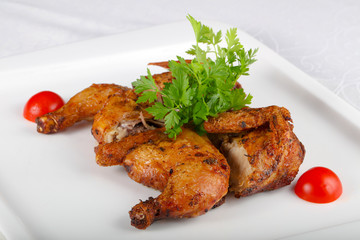 Roasted chicken