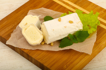 Brie cheese roll