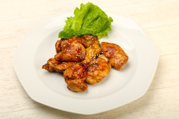 Teriyaki thighs