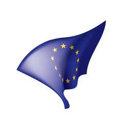 European union flag, vector illustration