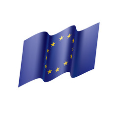 European union flag, vector illustration