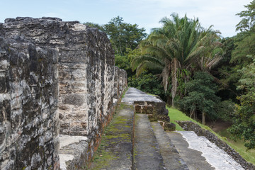 Ruins of the ancient Mayan city Xunantunich, Belize
